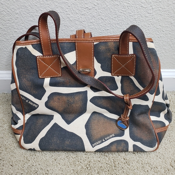 Dooney & Bourke Handbags - Dooney & Bourke Cow Print Tote